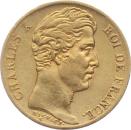 Frankreich 20 Francs 1825 A - Charles X.